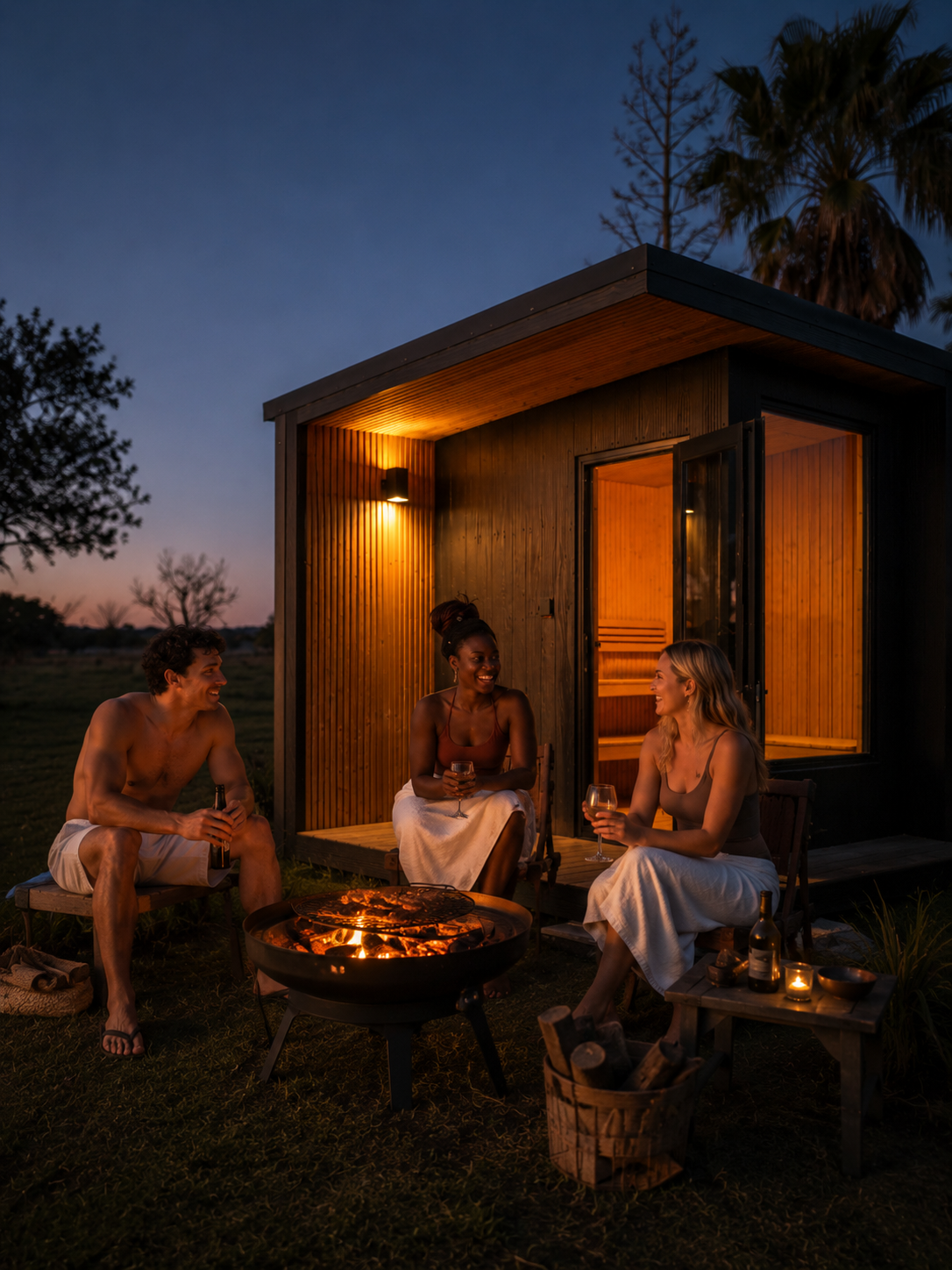 Braai and sauna evening